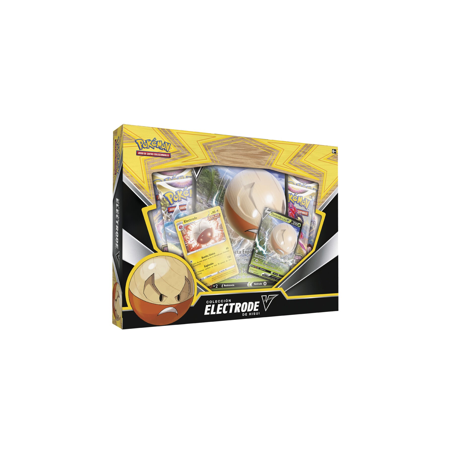 Blister Juego Cartas Coleccionables Electrode Hisui V Pokemon español