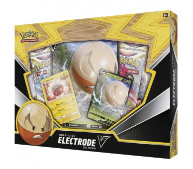 Blister Juego Cartas Coleccionables Electrode Hisui V Pokemon español