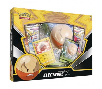 Blister Juego Cartas Coleccionables Electrode Hisui V Pokemon español
