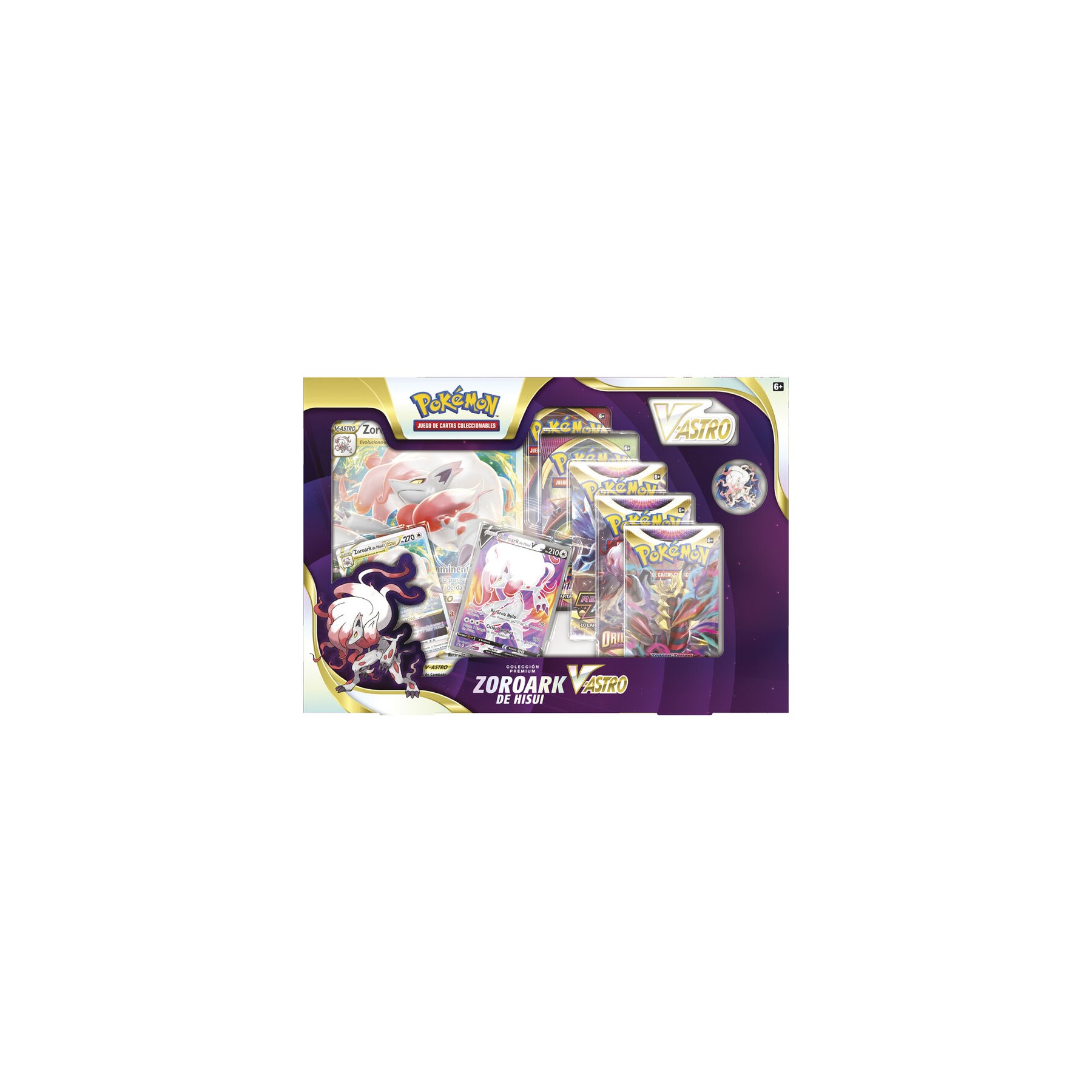 Blister Juego Cartas Coleccionables Zoroark Hisui V Pokemon
