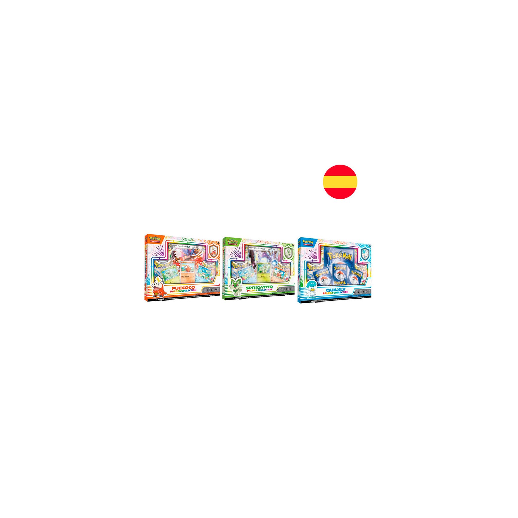 Blister surtido Juego Cartas Coleccionables Paldea Collection Pokemon