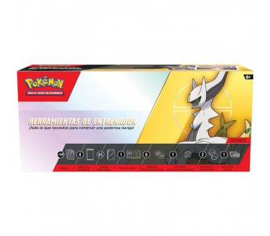 Estuche Juego Cartas Coleccionables Herramienta de entrenador Pokemon español