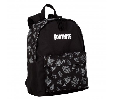 Mochila Dark Black Fortnite 41cm