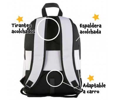Mochila Sasuke Uchiha Naruto Shippuden 42cm adaptable