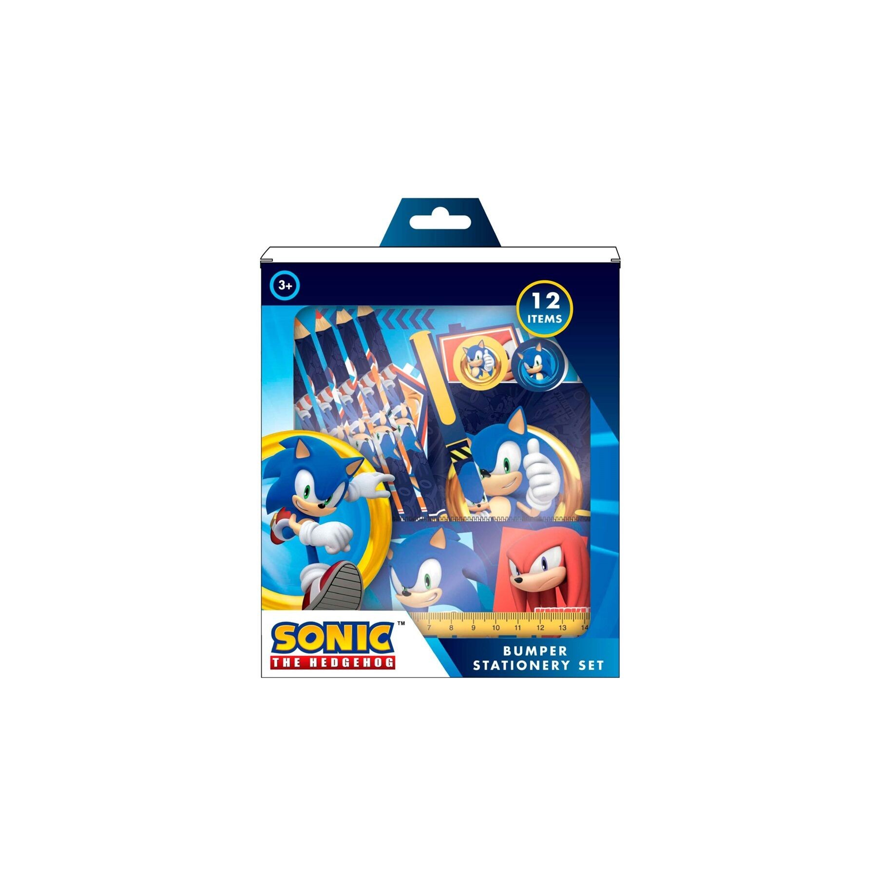 Blister papeleria Sonic The Hedgehog