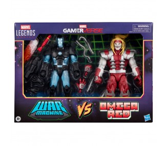 Blister 2 figuras Marvel's War Machine vs Marvel's Omega Red Gamerverse Marvel Legends Series 15cm