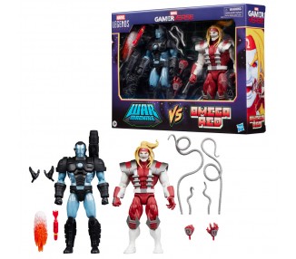 Blister 2 figuras Marvel's War Machine vs Marvel's Omega Red Gamerverse Marvel Legends Series 15cm