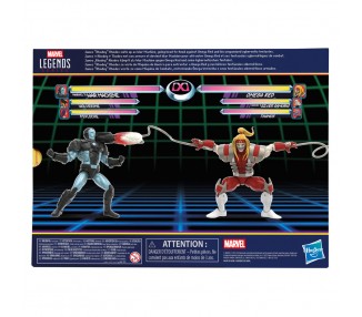 Blister 2 figuras Marvel's War Machine vs Marvel's Omega Red Gamerverse Marvel Legends Series 15cm
