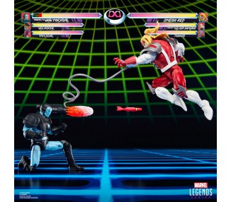 Blister 2 figuras Marvel's War Machine vs Marvel's Omega Red Gamerverse Marvel Legends Series 15cm