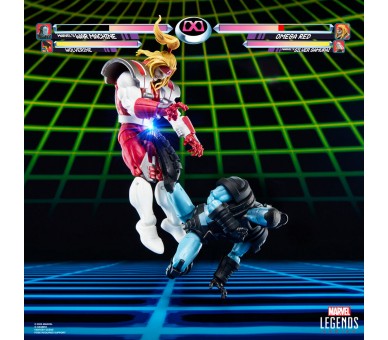 Blister 2 figuras Marvel's War Machine vs Marvel's Omega Red Gamerverse Marvel Legends Series 15cm