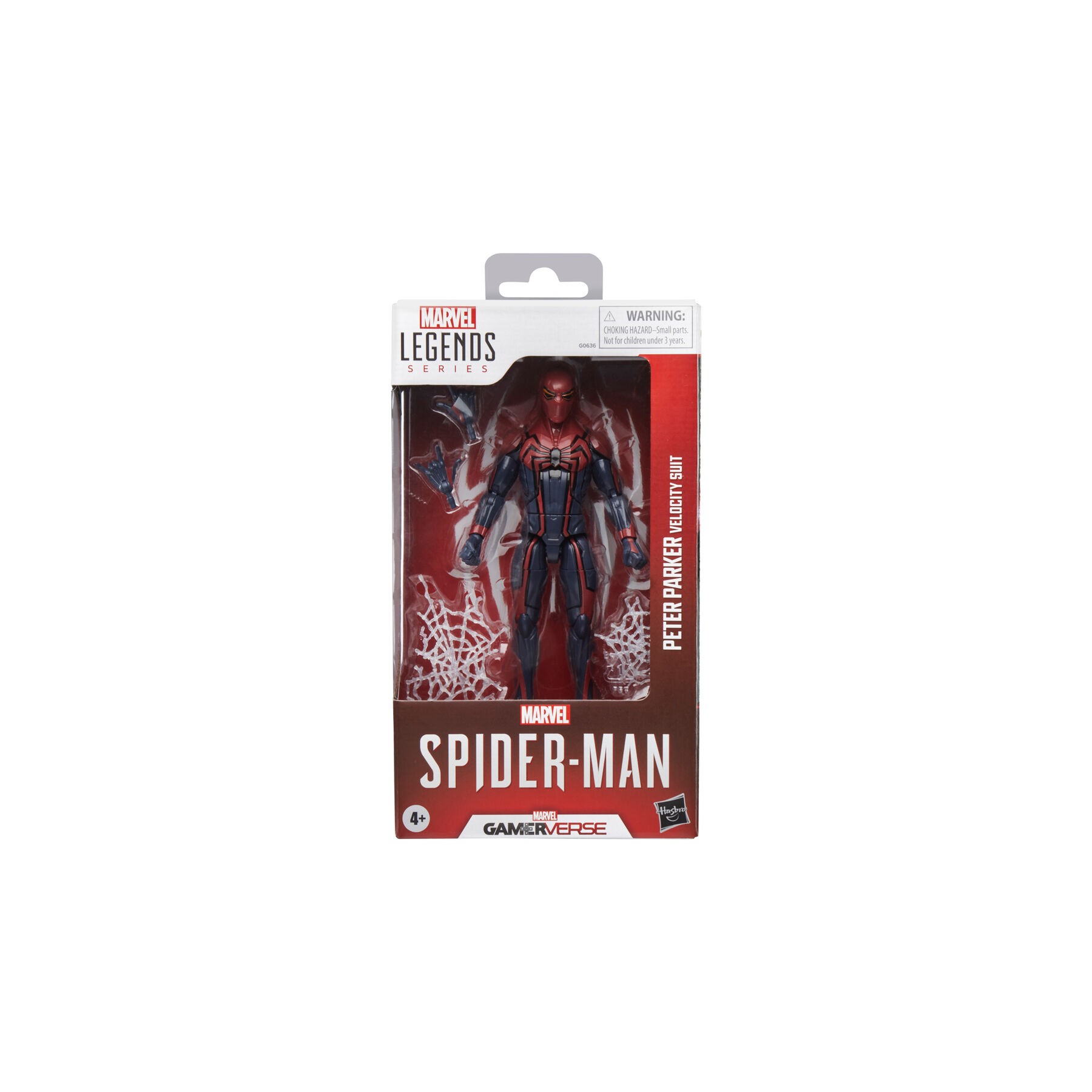 Figura Velocity Suit Peter Parker Spider-Man Gamerverse Marvel Legends Series 15cm