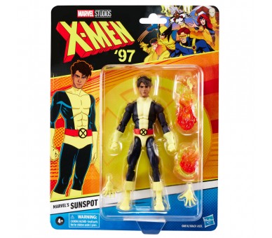 Figura Marvel's Sunspot X-Men '97 Marvel Legends Series 15cm