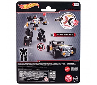 Coche Bone Shaker Transformers Hot Wheels