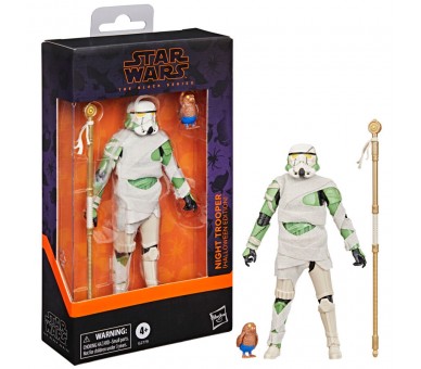 Figura premium Night Trooper Star Wars The Black Series 15cm