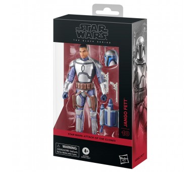 Figura Jango Fett Star Wars: El Ataque de los Clones 15cm