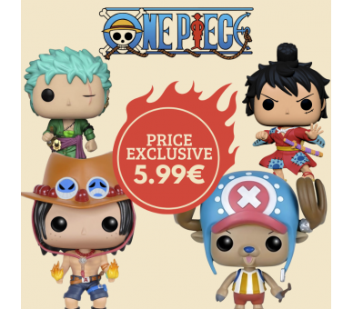 Pack oferta Funko POP One Piece