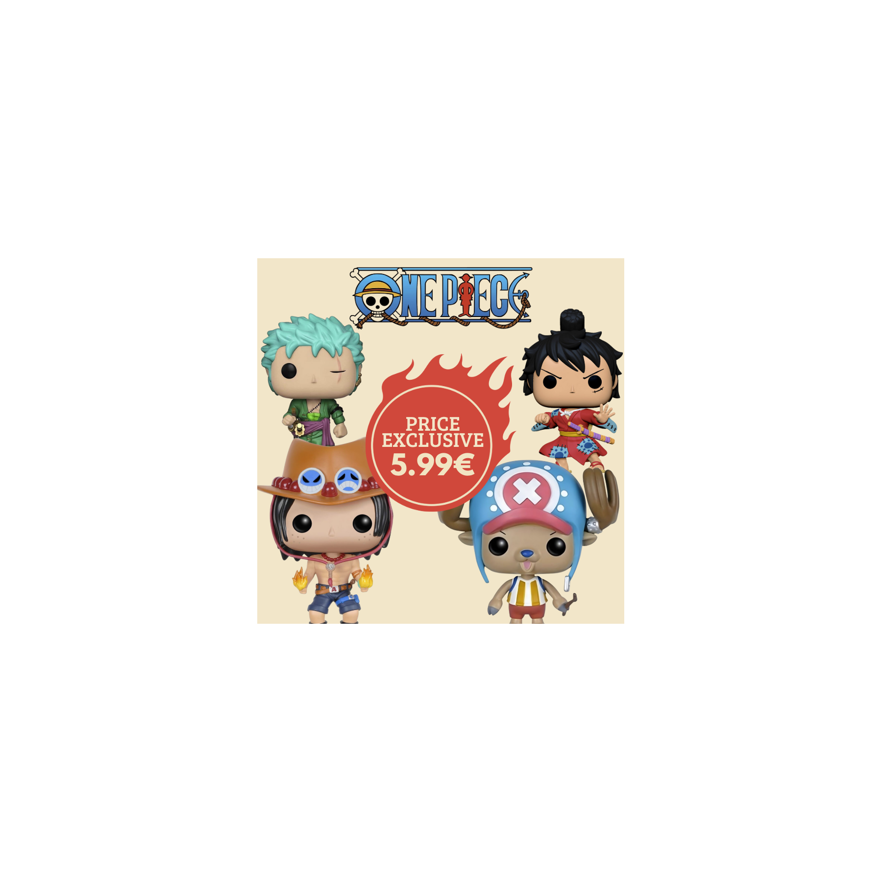 Pack oferta Funko POP One Piece