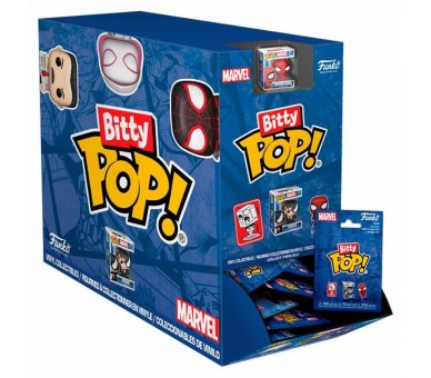 Figura Mystery Bitty POP Marvel Spider-Man surtido