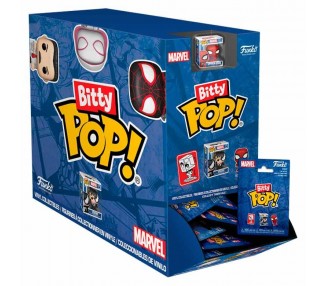 Figura Mystery Bitty POP Marvel Spider-Man surtido
