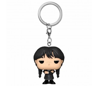 Llavero Pocket POP Miercoles Wednesday Addams
