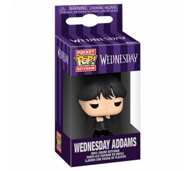 Llavero Pocket POP Miercoles Wednesday Addams