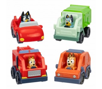 Vehiculos Mini Carreras Bluey surtido