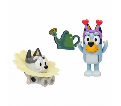 Blister 2 figuras Lets Play Chet Bluey surtido