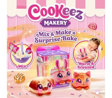 Horno Magico peluche interactivo Cookeez Makery