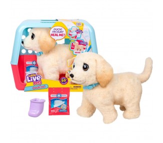 Peluche Perro Cooper The Retriever Ouchies Little Live Pets