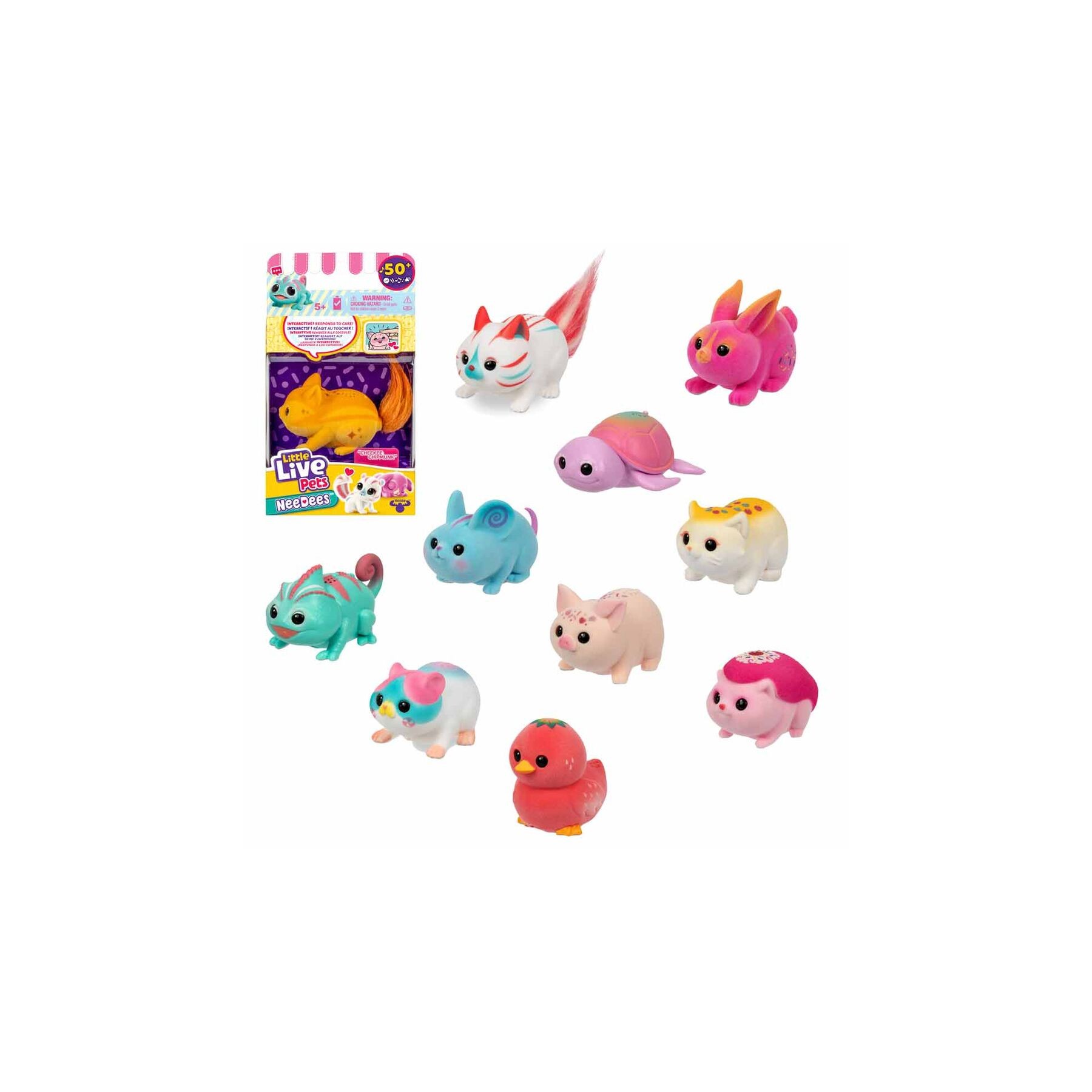 Mascota interactiva NeeDees Little Live Pets surtido
