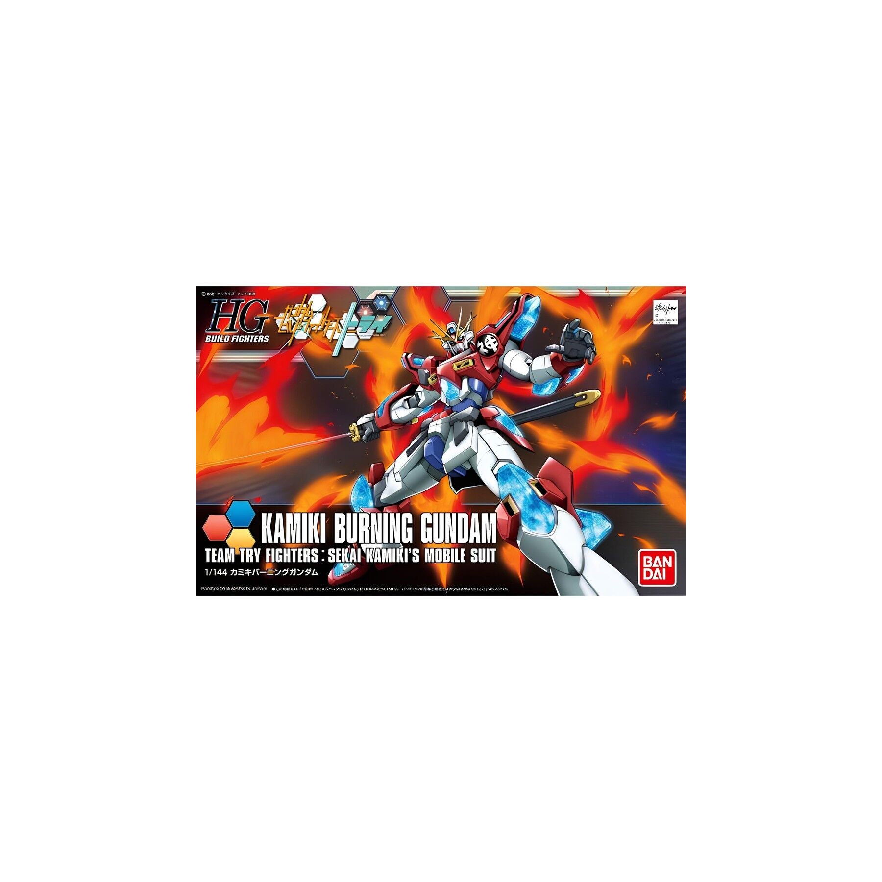 Figura Kamiki Burning Gundam - Gundam Build Fighters