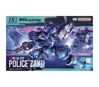 Figura Police Zaku Mobile Suit Gundam GQuuuuuuX