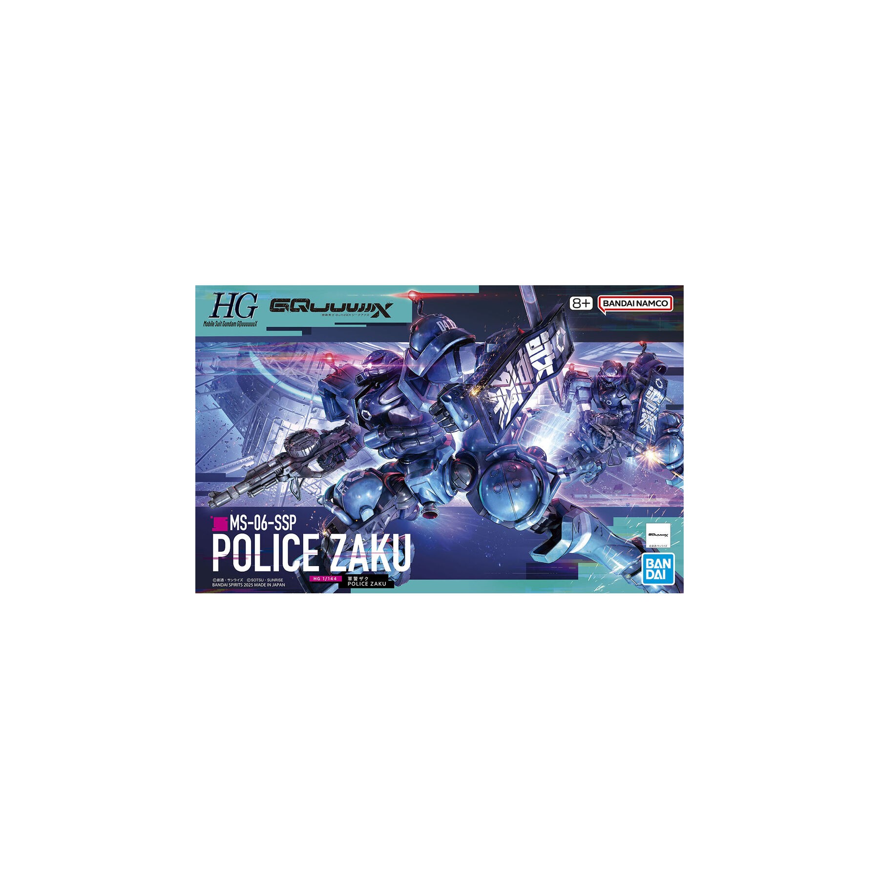 Figura Police Zaku Mobile Suit Gundam GQuuuuuuX