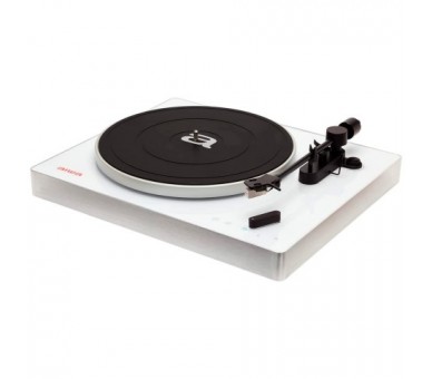 Tocadiscos De Precision Aiwa Apx-680Bt Blanco
