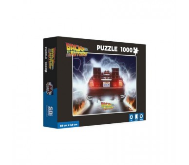 Puzle Asmodee 1000 Piezas Regreso Al Futuro Delorean Pegi 14