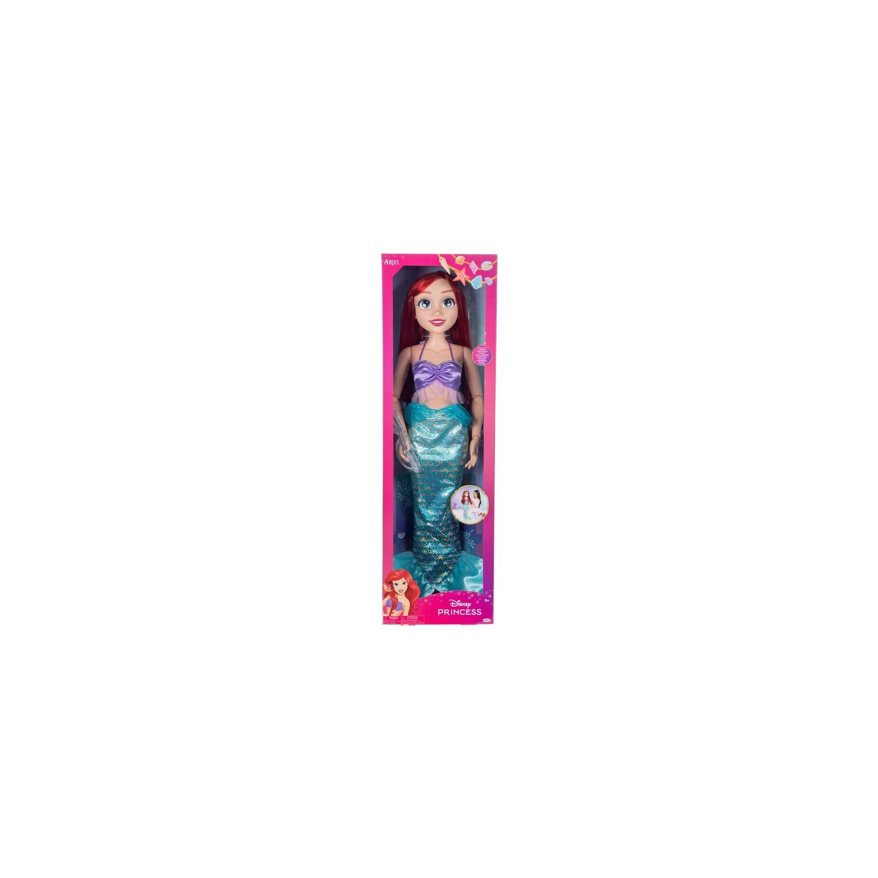 Muñeca Ariel La Sirenita Disney 80Cm