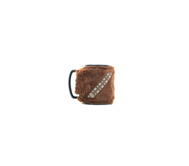 Taza Con Funda De Peluche Chewbacca 440 Ml