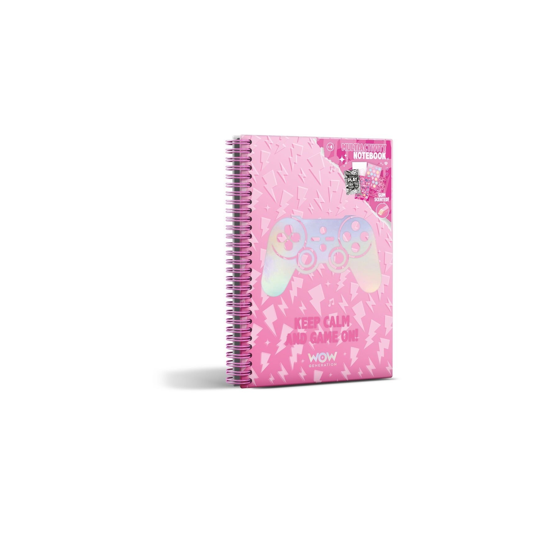 Cuaderno A5 Gamer Valentina Wow Generation