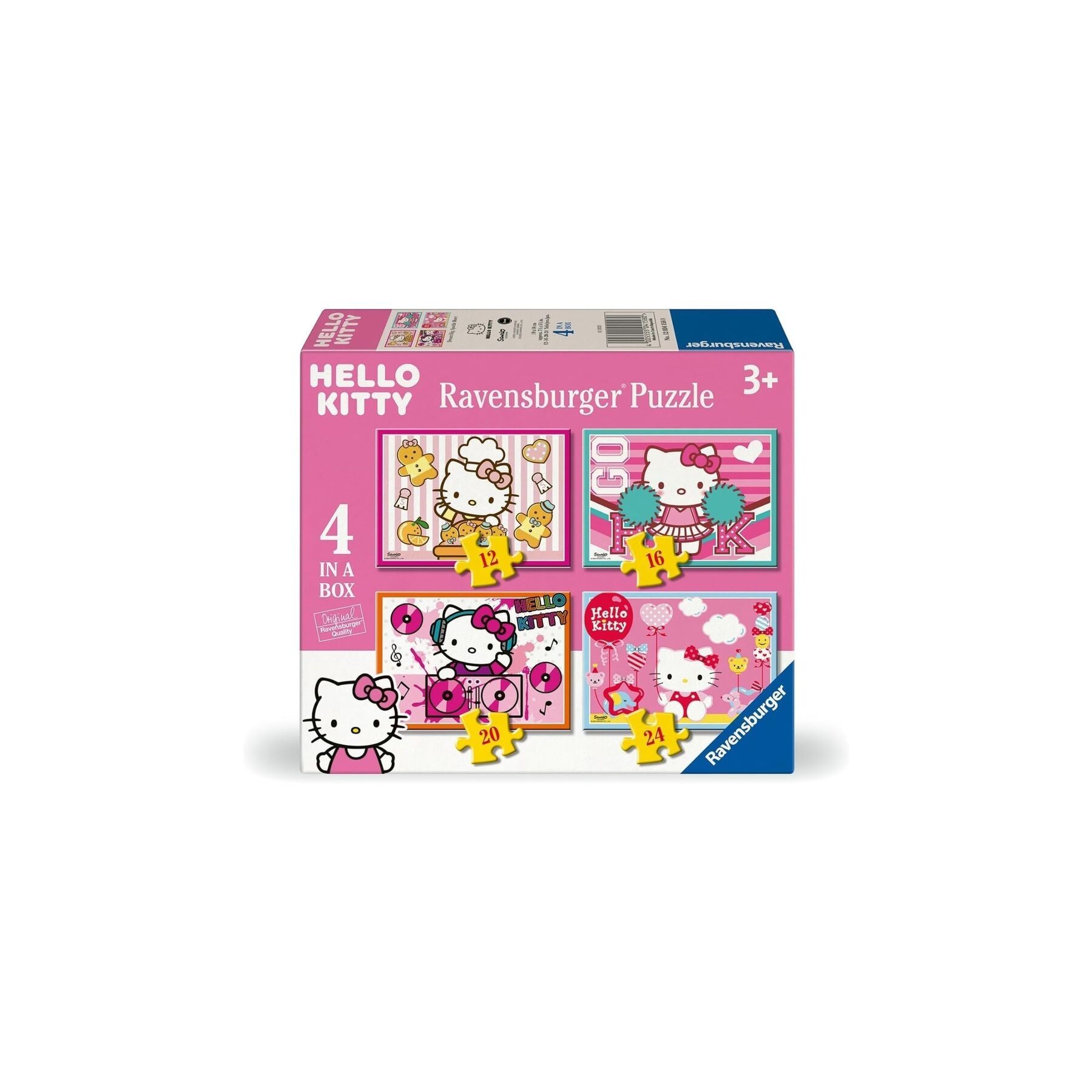 Puzzle Hello Kitty 12-16-20-24Pzs