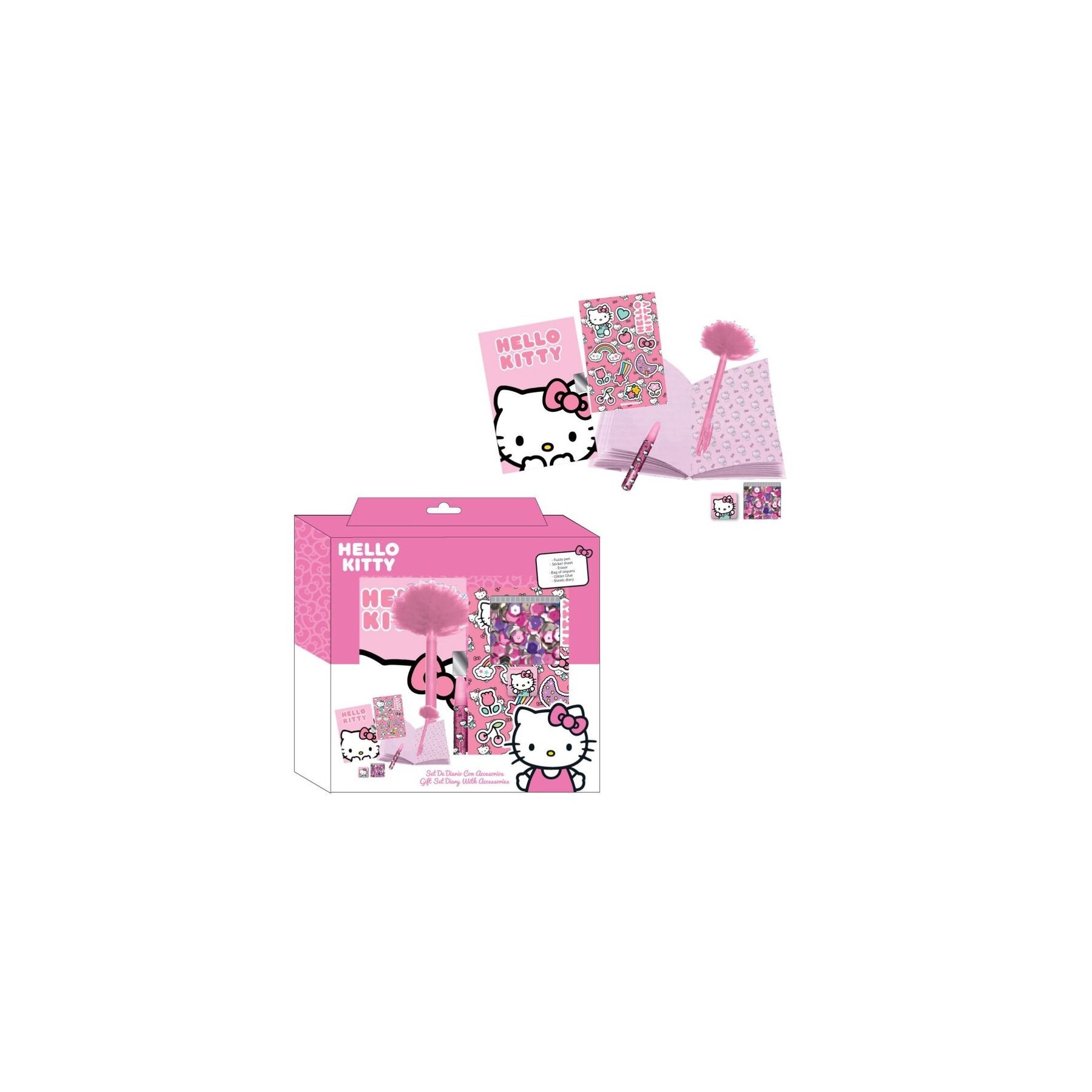 Set Diario Hello Kitty