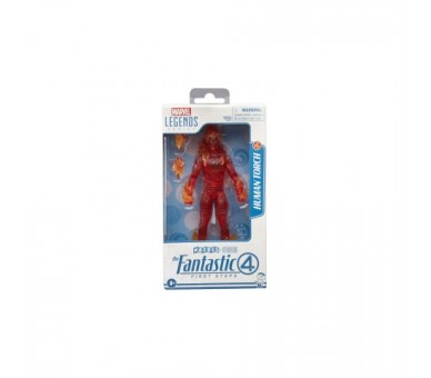 Figura Antorcha Humana Los 4 Fantasticos Marvel 15Cm