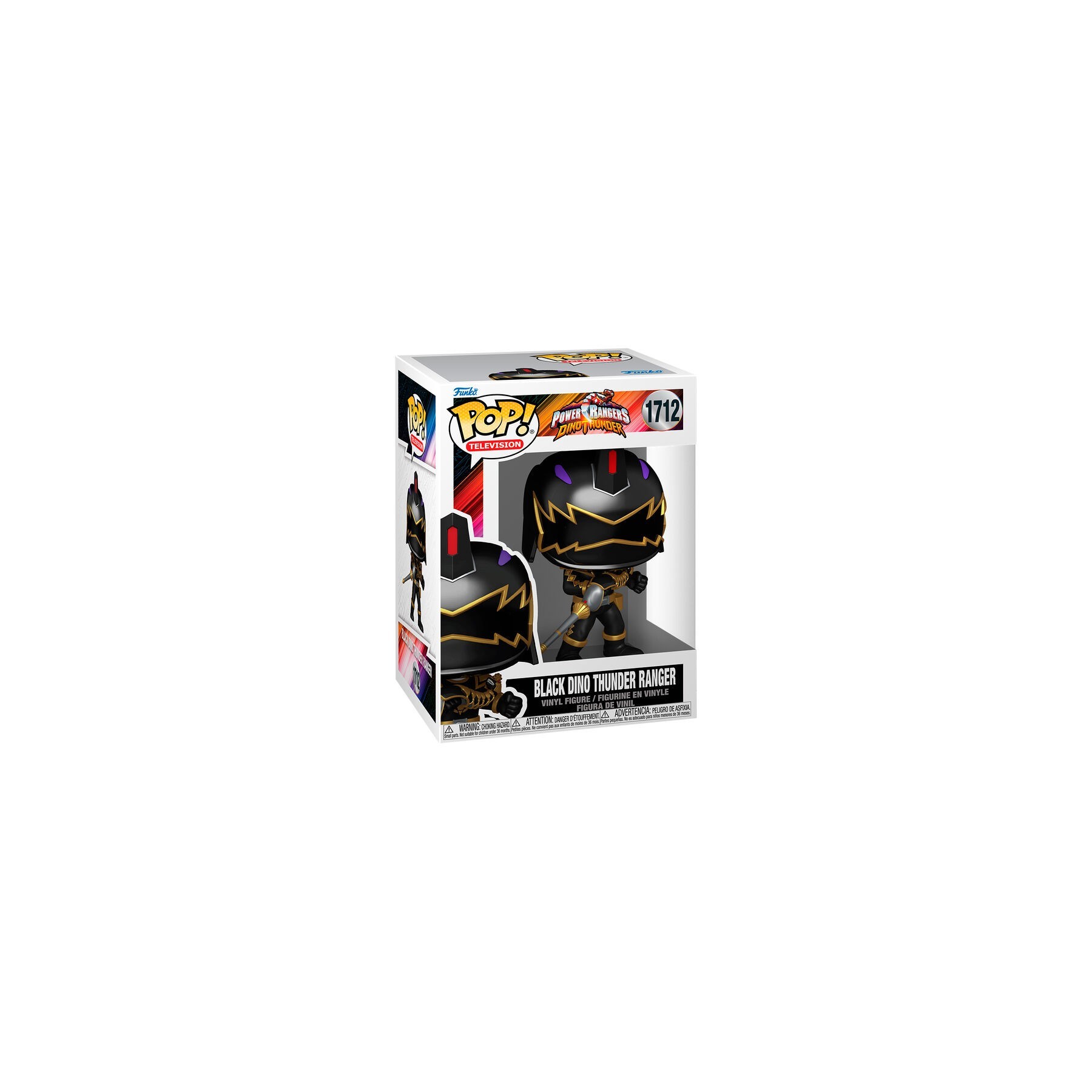 Figura Pop Power Rangers  Dino Thunder - Black Dino Thunder