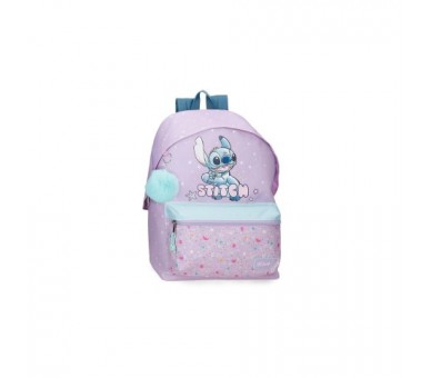 Mochila Lovely Stitch Disney 45Cm Adaptable