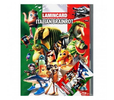 Album Carte LAMINCARD Italian Brainrot + 1 Bustina