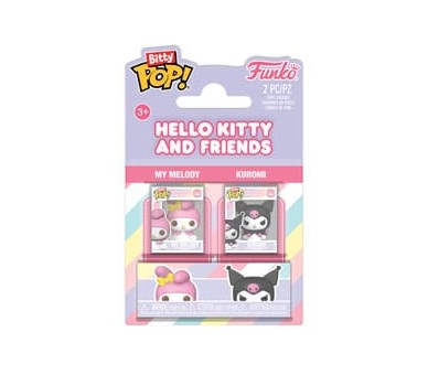 Funko Bitty POP! Hello Kitty: Melody & Kuromi 2PK