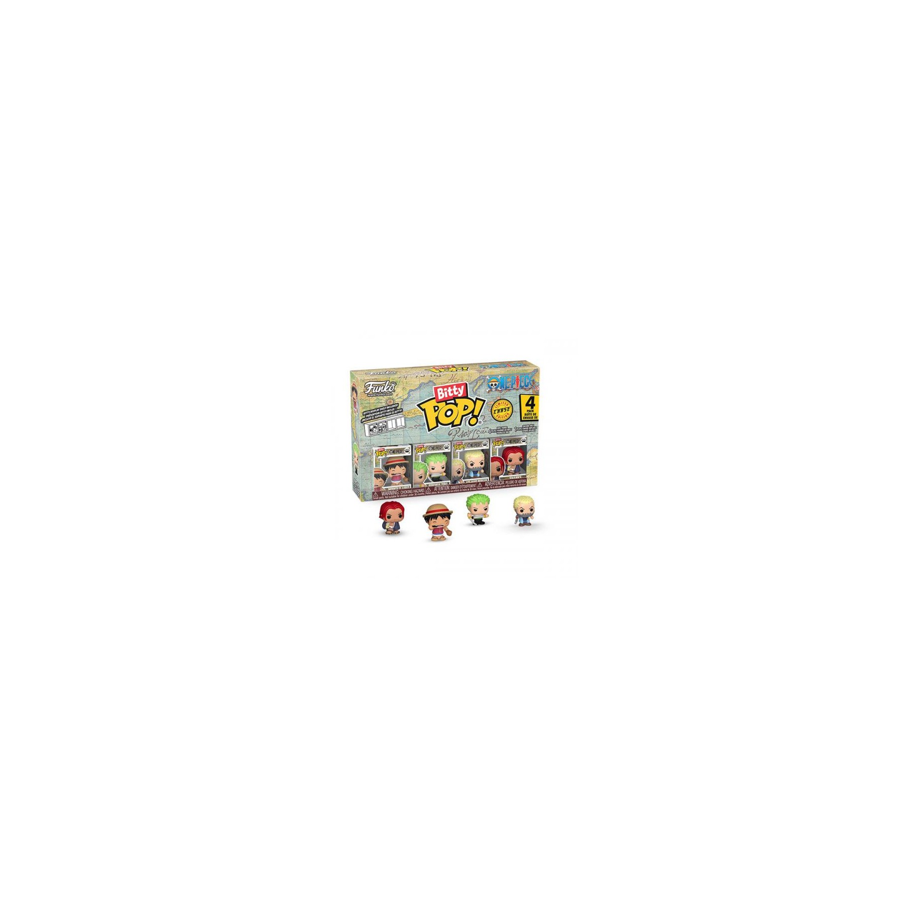 Funko Bitty POP! 4 Pack One Piece: Luffy