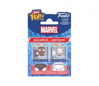 Funko Bitty POP! Spider-Man: Miles M & SpiderGwen 2PK
