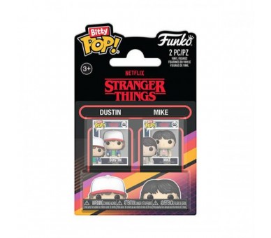 Funko Bitty POP! Stranger Things: Dustin & Mike 2PK