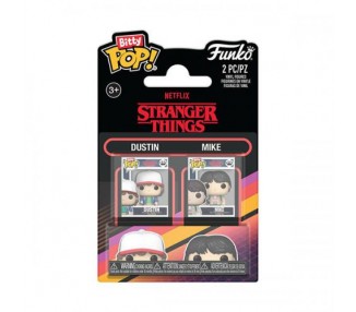 Funko Bitty POP! Stranger Things: Dustin & Mike 2PK