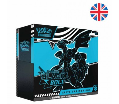 Estuche Entrenador juego cartas coleccionables Fulgor Negro Pokemon ingles